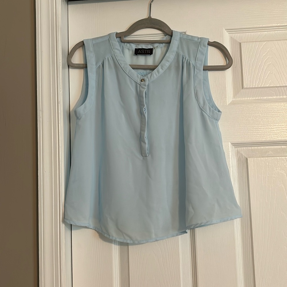 ASTR blue tank